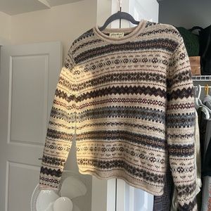 Vintage LL Bean Knit Sweater